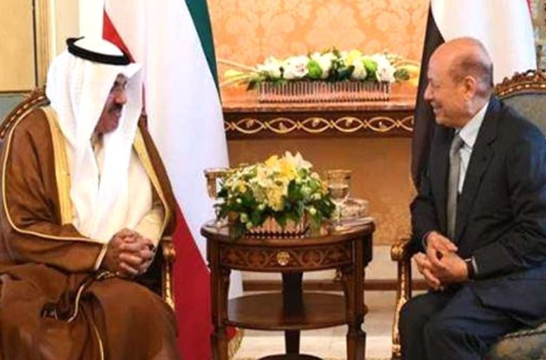 التحالف يمنع وديعة كويتية لمركزي عدن