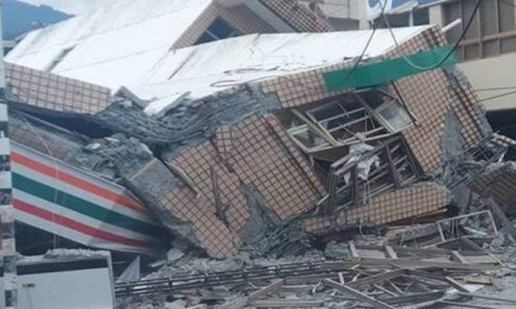 زلزال جديد يضرب تايوان