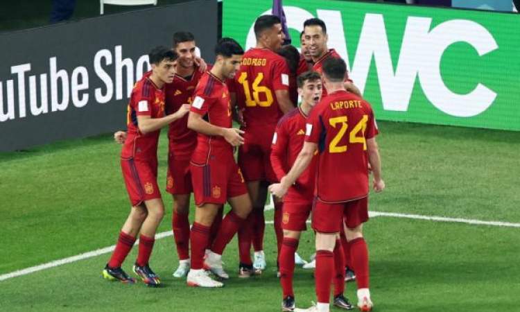 #كأس_العالم_قطر_2022 :  إسبانيا تدك شباك كوستاريكا بسباعية نظيفة