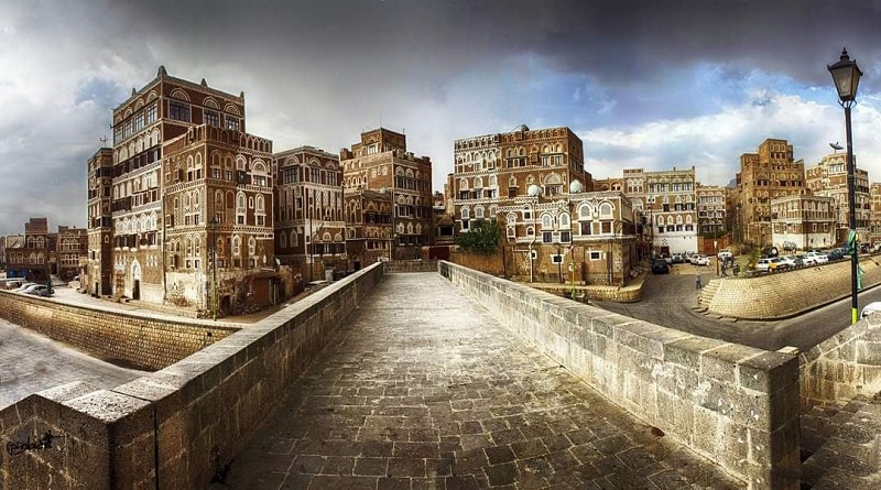 جانب من جمال مدينة صنعاء القديمة 