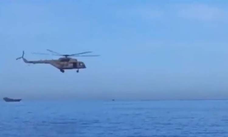 مروحيات صنعاء تنفذ دوريات فوق البحر الأحمر – فيديو